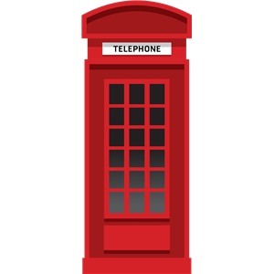Telephone booth PNG-43057